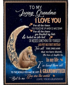 I Love You For All The Times Fleece Blanket Quilt Blanket Best Mother S Day Ideas Mother S Day From Grandson To Grandma Bedding