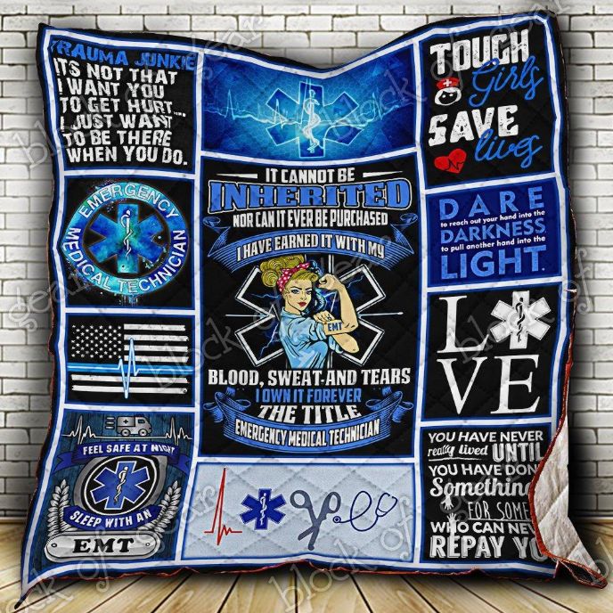I Own It Forever Emt Quilt Blanket Bedding Set Ps5