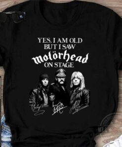 I Saw Motorhead Band Unisex T-Shirt