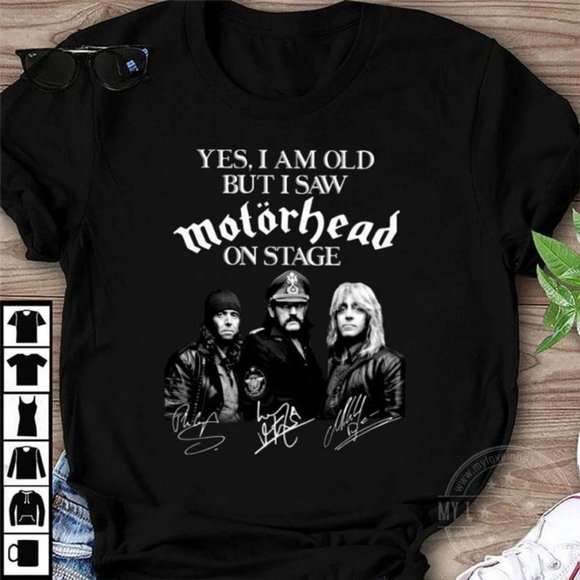 I Saw Motorhead Band Unisex T-Shirt