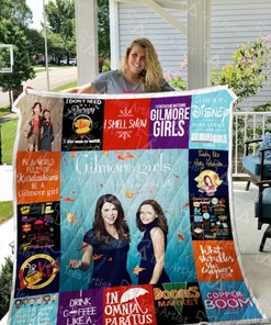 I Smell Snow Gilmore Girls Collection Quilt Blanket Bedding Set