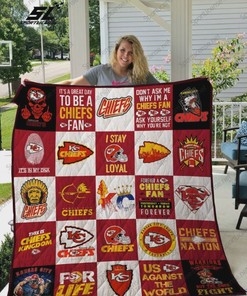 I Stay Loyal Kansas City Chiefs Ver Collected Quilt Blanket