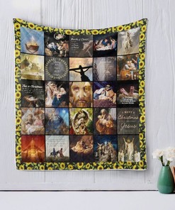 I Want A Christmas Jesus Quilt Blanket Bedding Set