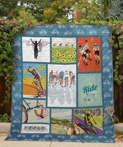 I Want To Ride My Bike Quilt Blanket Bedding Set