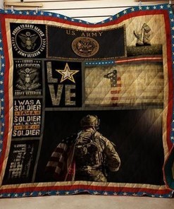 I Was A Soldier I'm A Soldier I Will Always Be A Soldier Quilt Blanket Bedding Set