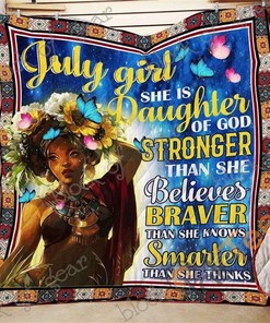 I’M A July Girl Quilt Blanket Bedding Set