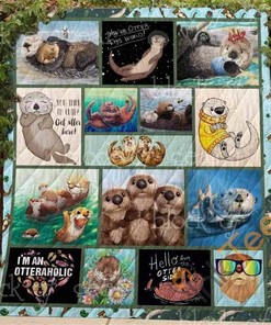 I’M An Otteraholic Quilt Blanket Bedding Set