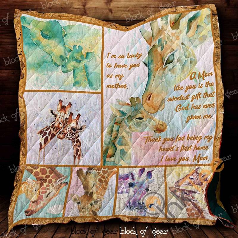 I’M So Lucky To Have You As My Mother Quilt Blanket Bedding Set