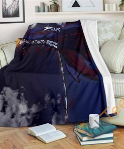Ichigo Kurosaki Sherpa Fleece Blanket Gifts for Family