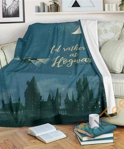 I'd Rather Be Sherpa Fleece Blanket Gifts for Family, for Couple