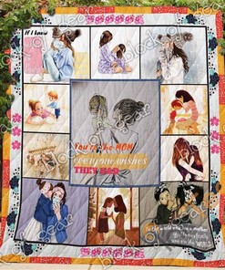 If I Know What Is Love It Is Because Of You Momma Quilt Blanket Bedding Set