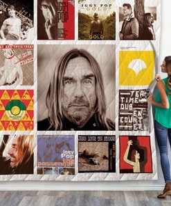 Iggy Pop Collection Quilt Blanket Bedding Set for Home Décor