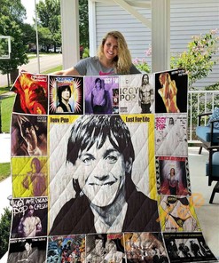 Iggy Pop Quilt Blanket Bedding Set