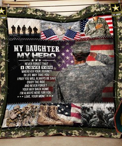 I'll Always Here For You Personalized Quilt Blanket Bedding Set