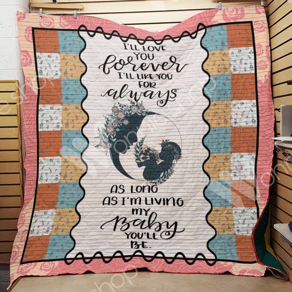 I'll Love You Forever Baby Quilt Blanket Bedding Set
