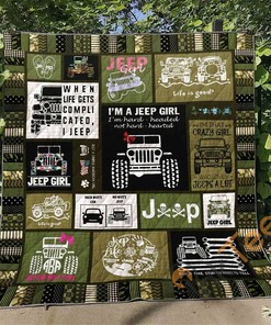I'm A Jeep Girl Quilt Blanket Bedding Set