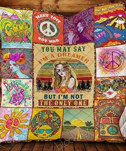I'm Not The Only One Hippie Girl Quilt Blanket Bedding Set
