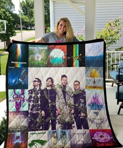 Imagine Dragons Albums For Fans Quilt Blanket Bedding Set