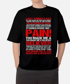 Imagine Dragons Believer Lyric T-Shirt
