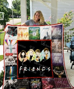 Imagine Dragons Friends Quilt Blanket Bedding Set