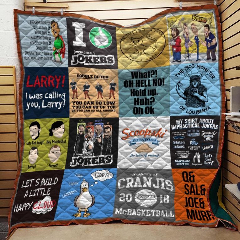 Impractical Jokers Quilt Blanket Bedding Set for Home Décor
