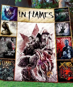 In Flames 1 Quilt Blanket Bedding Set