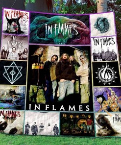 In Flames Quilt Blanket Bedding Set