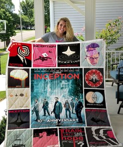 Inception 10th Anniversary Quilt Blanket Bedding Set