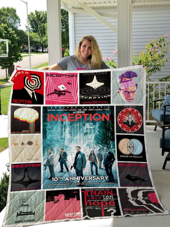 Inception 10th Anniversary Quilt Blanket Bedding Set