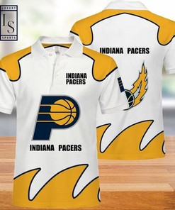 Indiana Pacers NBA Basketball Polo Shirt