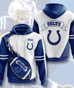 Indianapolis Colts Custom Sport All Over Print Hoodie 3D 7