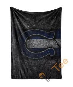 Indianapolis Colts Sherpa Fleece Blanket Gifts for Family, for Couple