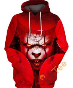 Indignation In The Eyes Pennywise Hoodie 3D