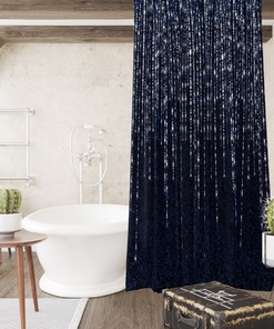 Indigo Nights Shower Curtain