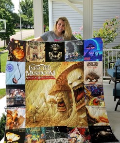 Infected Mushroom Albums For Fans Ver Collection Quilt Blanket Bedding Set