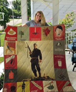 Inglourious Basterds Minimalists Quilt Blanket Bedding Set