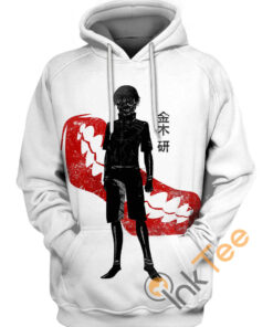 Ink Keneki Kun Hoodie 3D