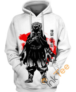 Ink Kyojuro Hoodie 3D
