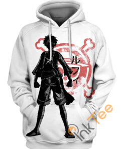 Ink Pirate Luffy Hoodie 3D