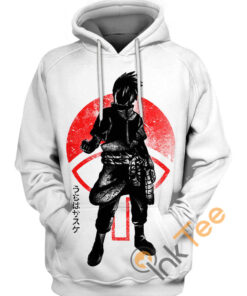 Ink Sasuke Hoodie 3D
