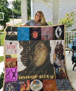 Inner City Albums For Fans Ver Collection Quilt Blanket Bedding Set