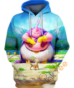 Innocent Buu Hoodie 3D
