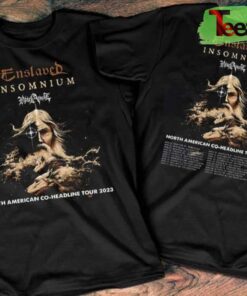 Insomnium Enslaved North American Coheadline Tour 2023 T-Shirt