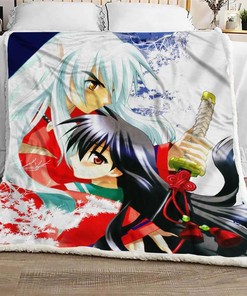 Inuyasha Quilt Blanket Bedding Set for Home Décor
