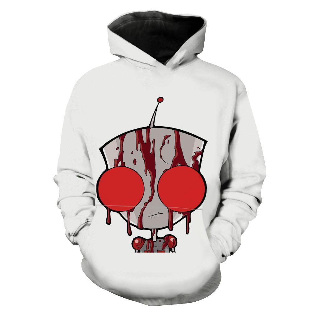 Invader Zim Invader Zim Hoodie 3D
