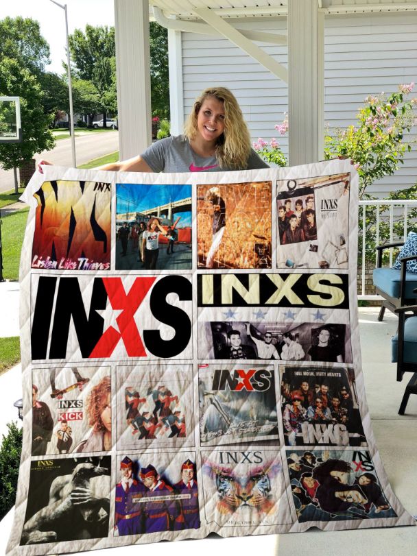 Inxs Collected Quilt Blanket Bedding Set for Home Décor