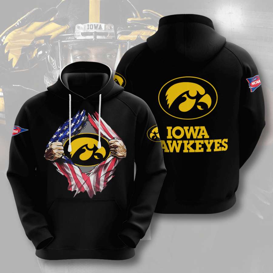 Iowa Custom All Over Print Hoodie 3D
