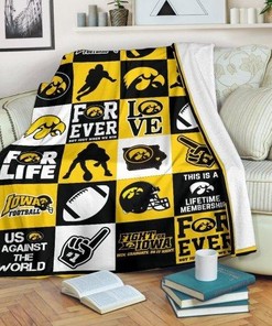 Iowa Hawkeyes Premium Blanket for Home Décor