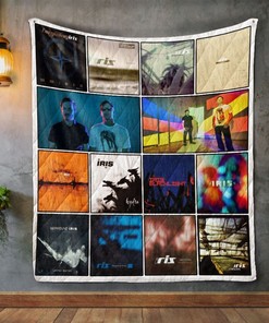 Iris Album Covers Quilt Blanket