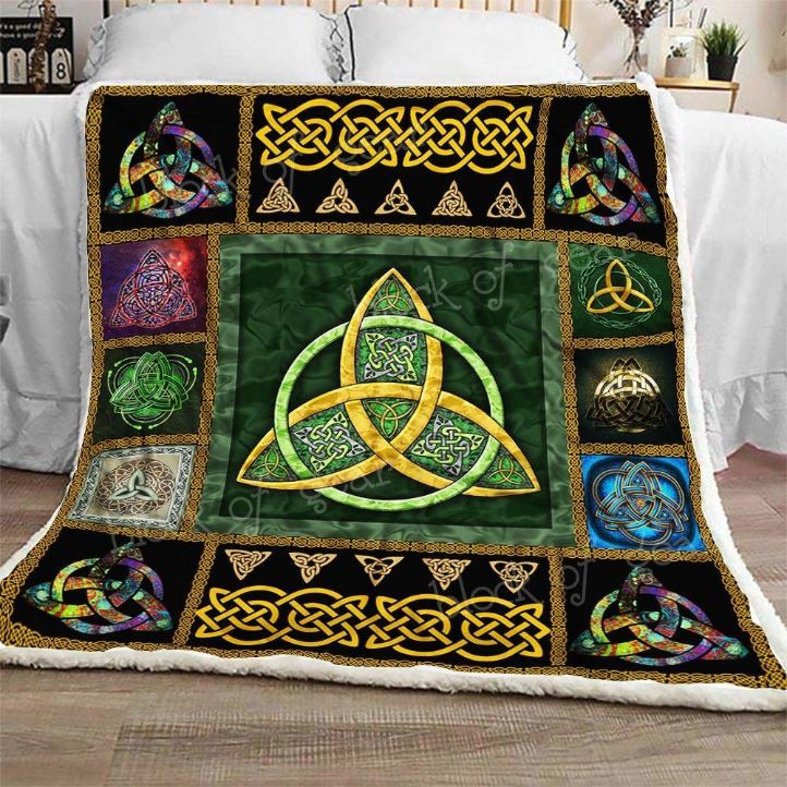 Irish Celtic Thh835 Blanket for Home Décor